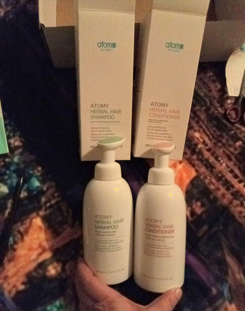 Atomy Herbal Shampoo and Conditioner