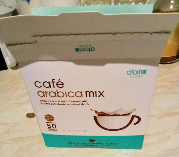 ATOMY ARABICA CAFE MIX with added protein ATOMY ARABICA CAFE MIX with added protein